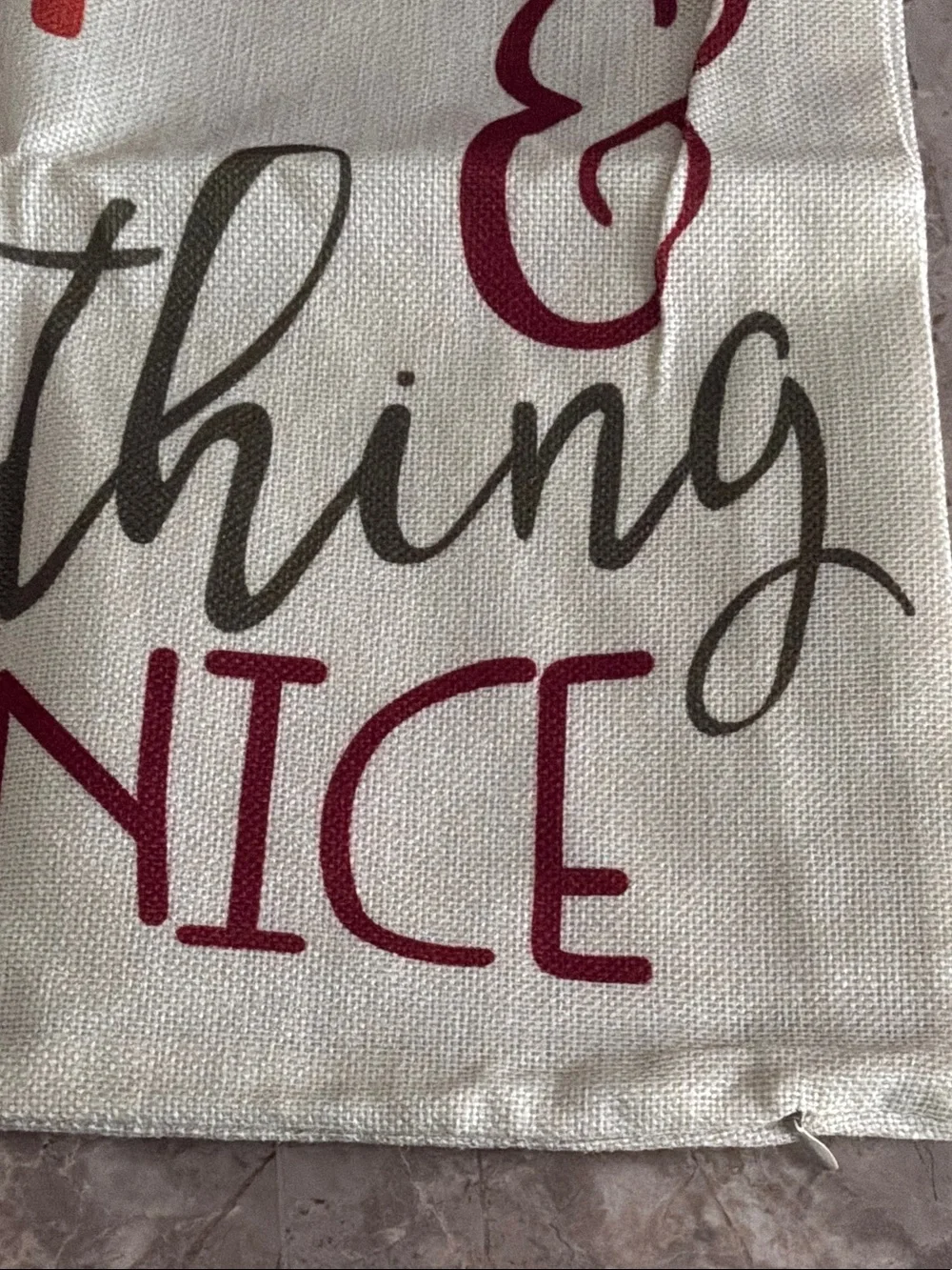 Pumpkin Spice & Everything Nice Decorative Pillow/Cushion Cover